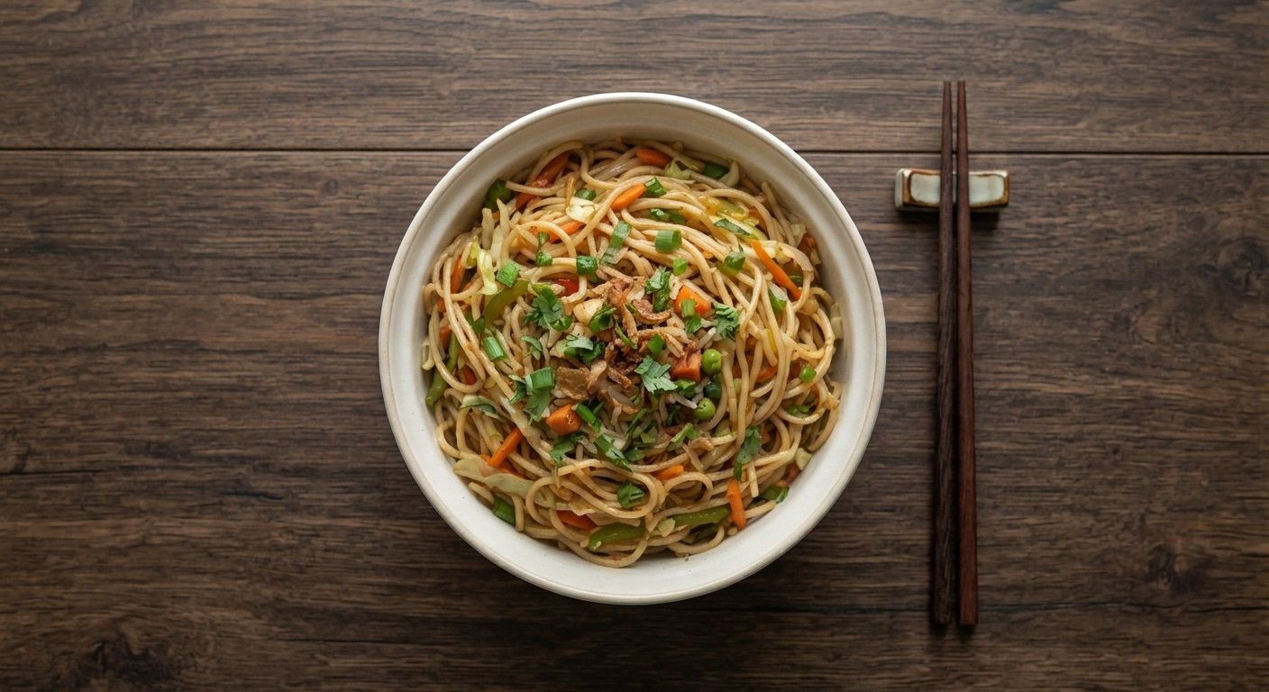 Veg Hakka Noodles